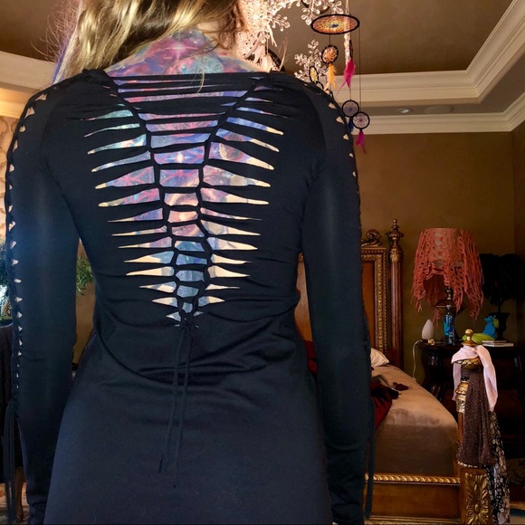 COPY - Handmade Weaved Dress Good Condition - Picture 3 of 4